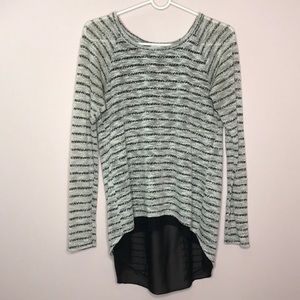 Tea n Rose Striped Knit Top